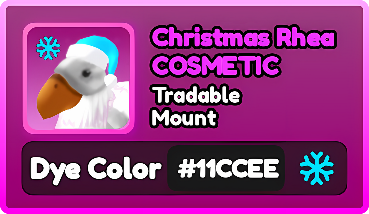 #11CCEE Mounts