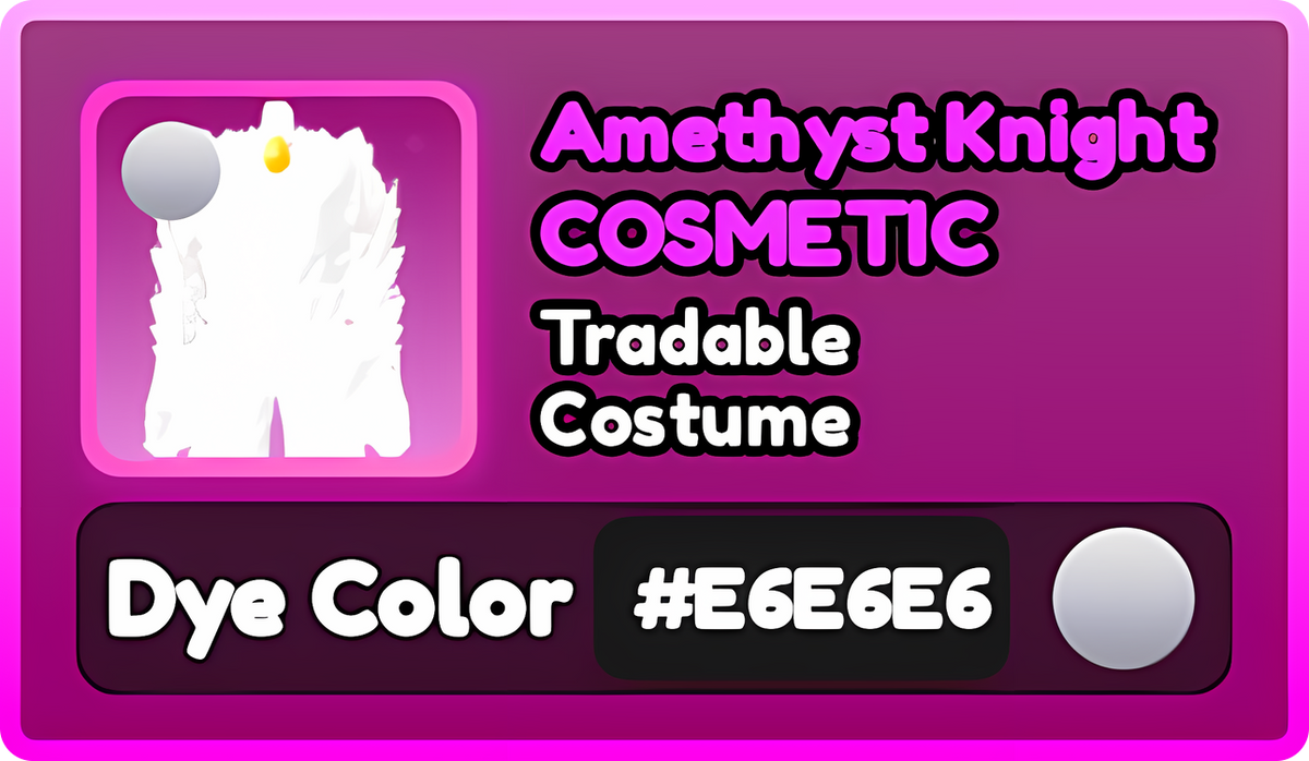 #E6E6E6 Costumes