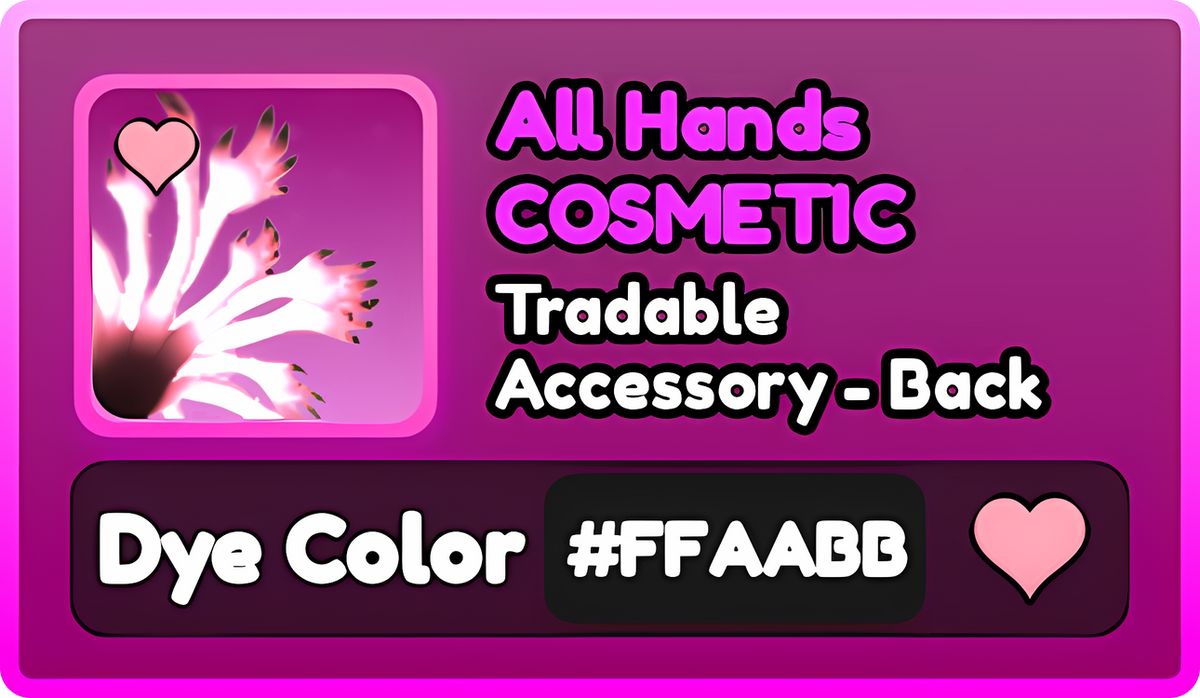 #FFAABB Accessories
