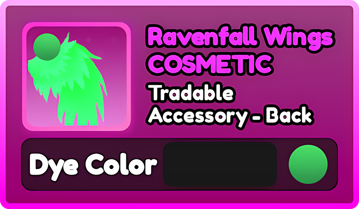 Ravenfall Wings (Vivid)