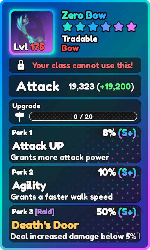 Zero Bow