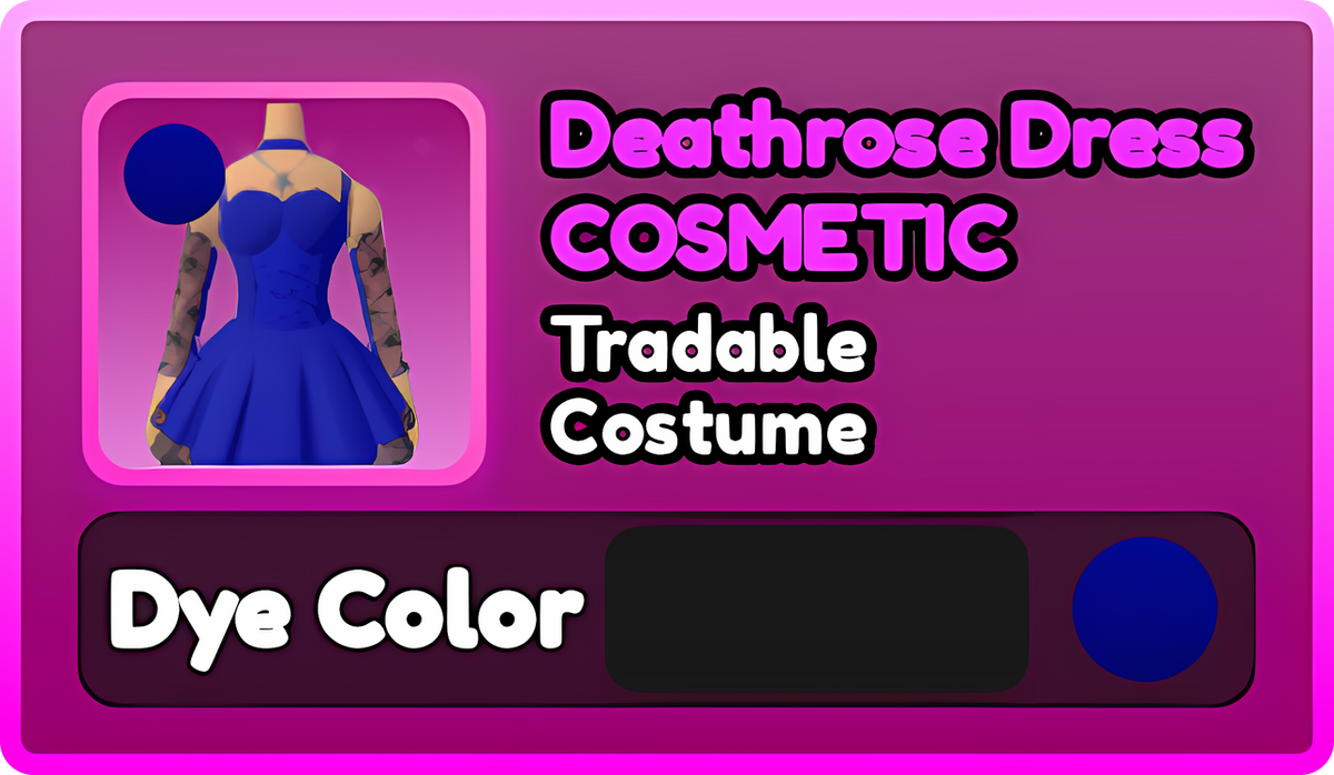 Deathrose Dress (Colorful)