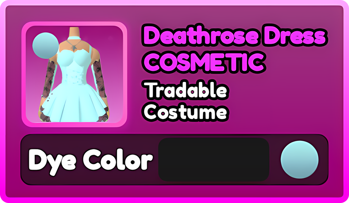 Deathrose Dress (Pastel)