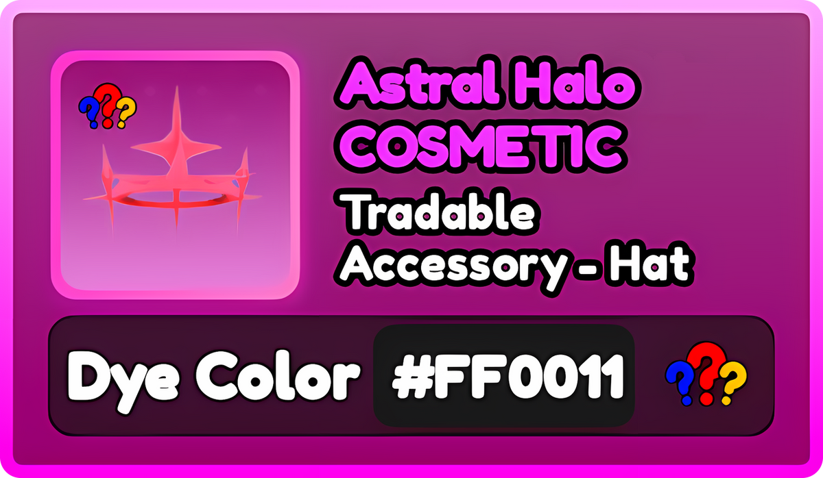 #FF0011 Accessories