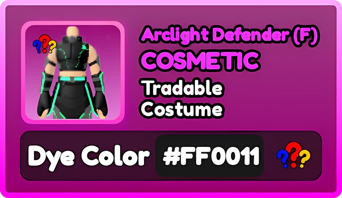 #FF0011 Costumes