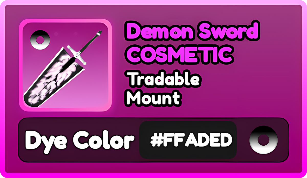 #FFADED Mounts