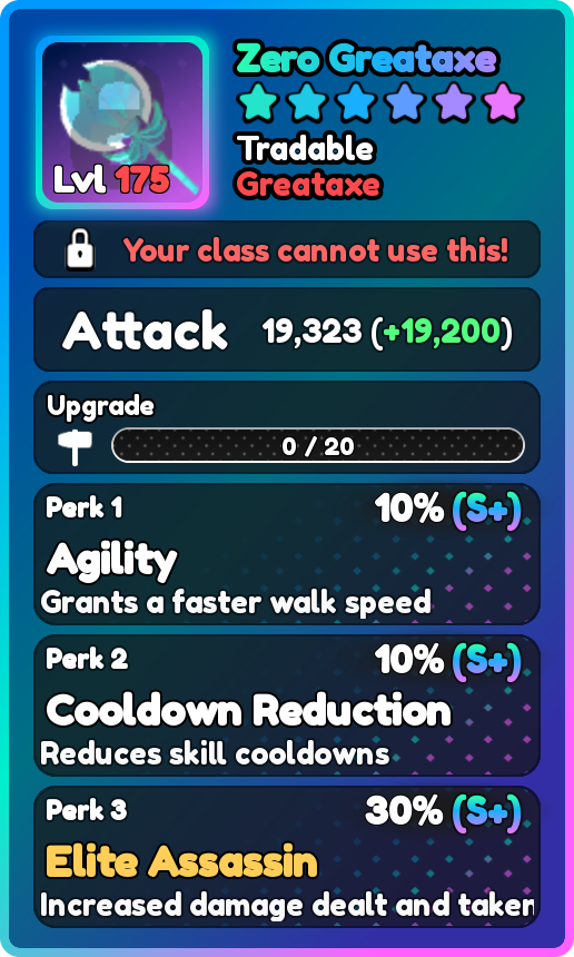 Zero Greataxe